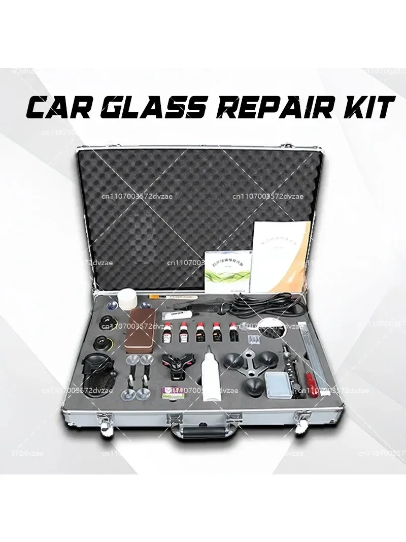 Auto Windshield Repair Kit for Glass Cracks And Scratches Broken Car Windscreen Repair Tool Kit Automobile Windshield Repair Kit