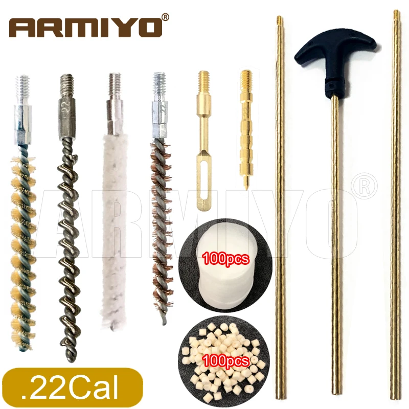 Armiyo 720mm Länge Drehbare Rohrreinigungsbürste 20~100 Stück Wollfilzpads 100 Stück Patches Passend für 4,5/5,5/7,6/9/18,5mm – Detail 3