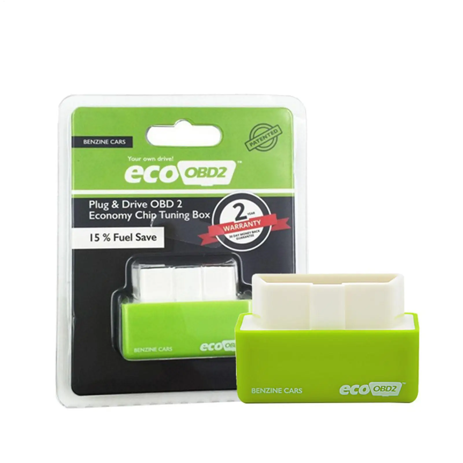 Boîtier de réglage économique pour économiser le carburant, puce de réglage Nitro/Eco OBD2 pour voitures diesel, économiseur de carburant, dispositif d'économie de carburant de 15%