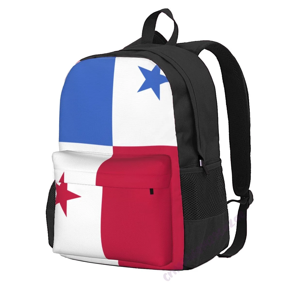 Custom Name Panama Flag Polyester Backpack For Men Women Travel Bag Casual Students Hiking Travel Camping