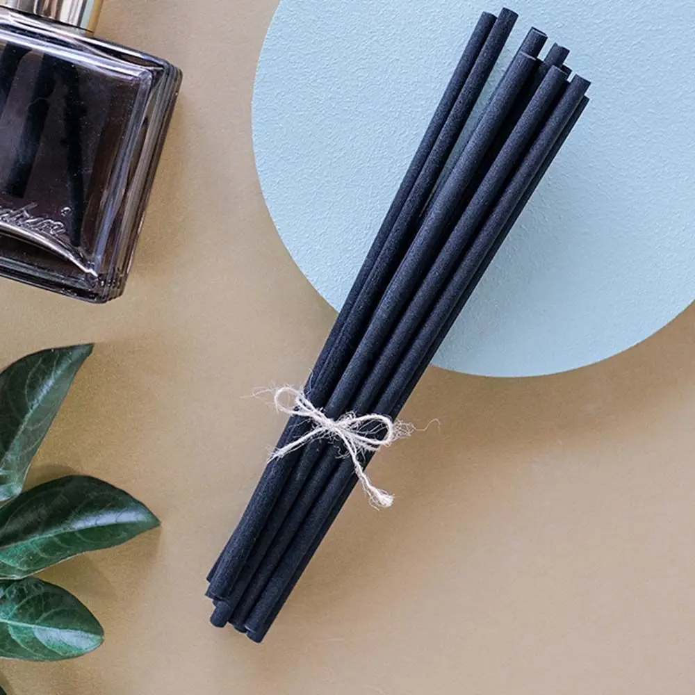 50pcs Black/White Fiber Sticks Diffuser Aromatherapy Volatile Rod for Home Fragrance Diffuser Home Decoration