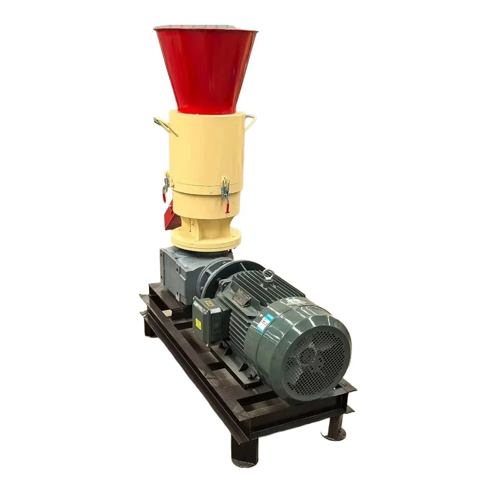 High Output Feed Pellet Mill Machine 30KW Animal Feed Wood Biomass Pellet Making Granulator for Farming & Fuel Production