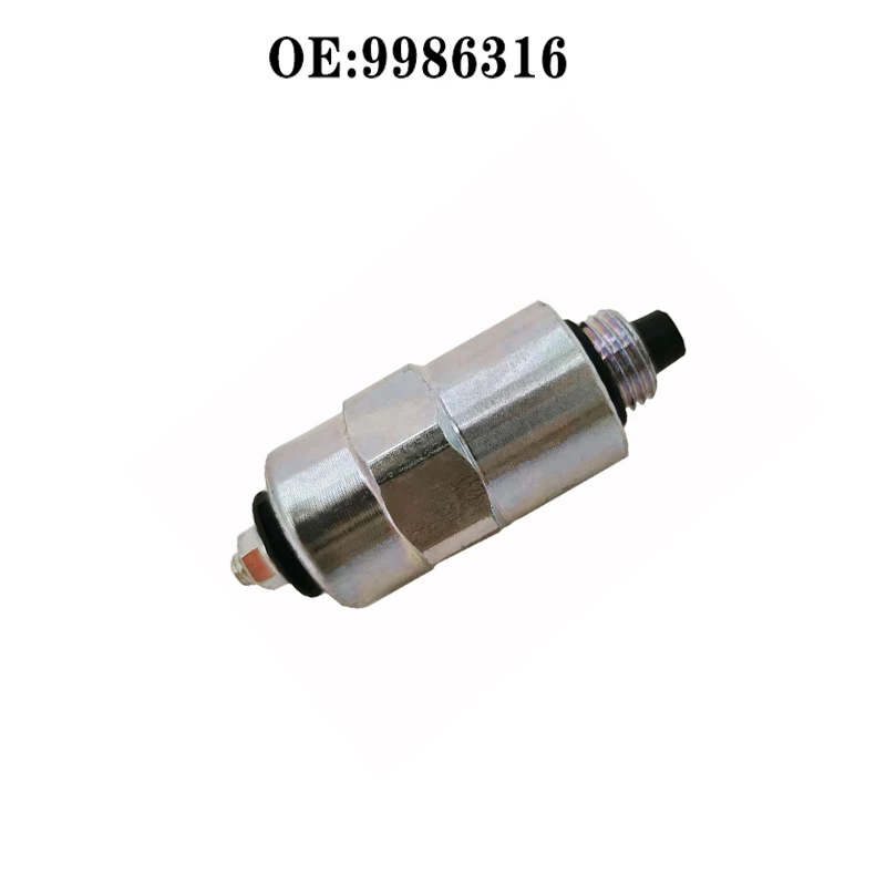 Flameout solenoid valve single plug 7185-900W 9986316 Delphi Linde Perkins universal cut-off solenoid valve 9986316