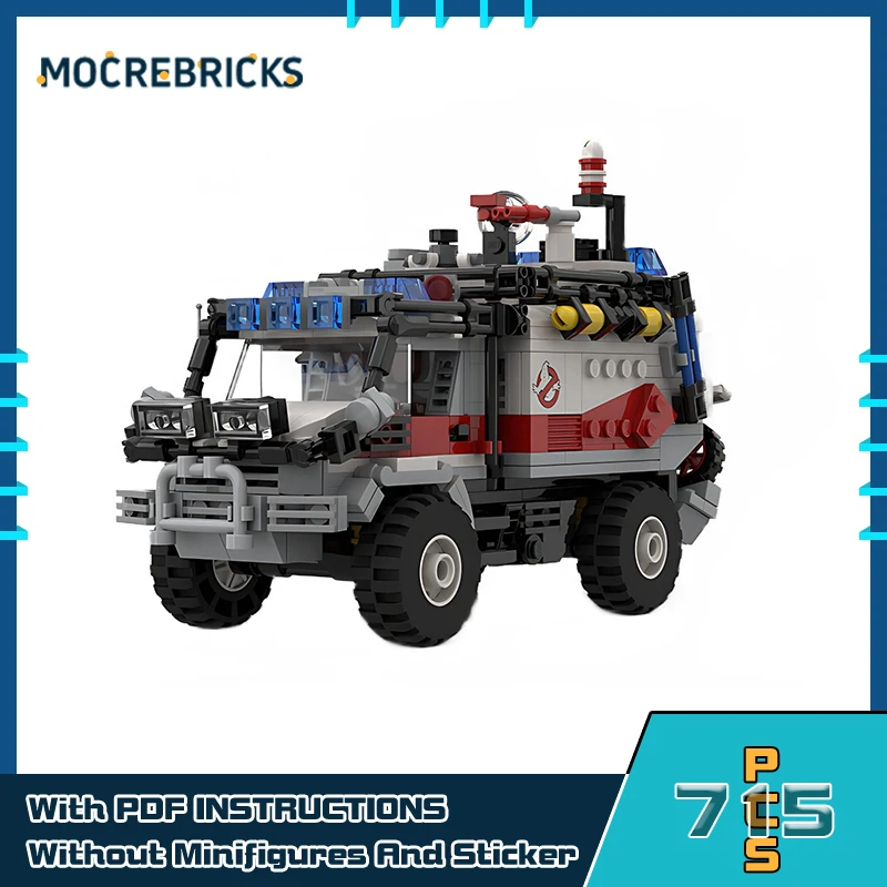 

MOC-127886 City Off-road Vehicle Building Blocks Speeds Champion Car Model Technology Bricks Toy Kit Children's Holiday Gifts