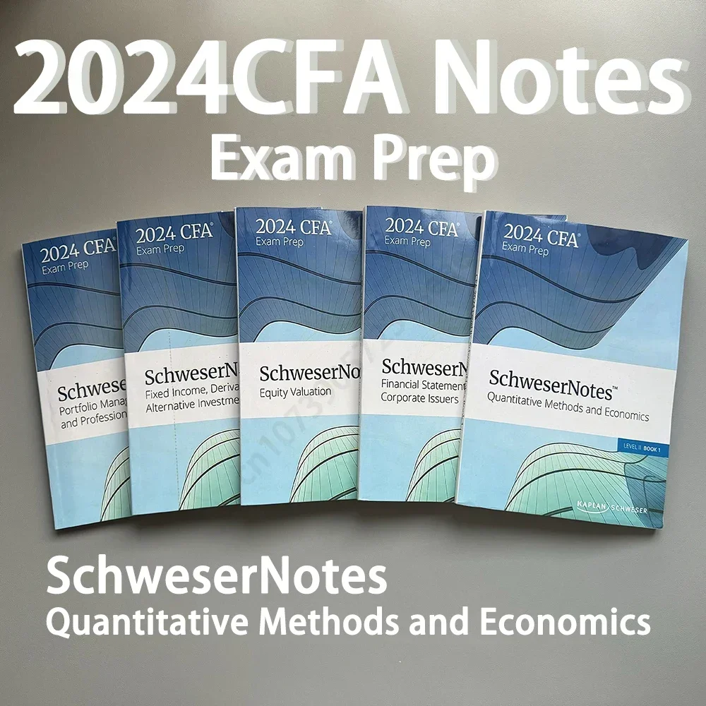 

2024 CFA Level 1 Level 2 Level 3 English Notes Chartered Financial Analyst Paper Edition Textbook