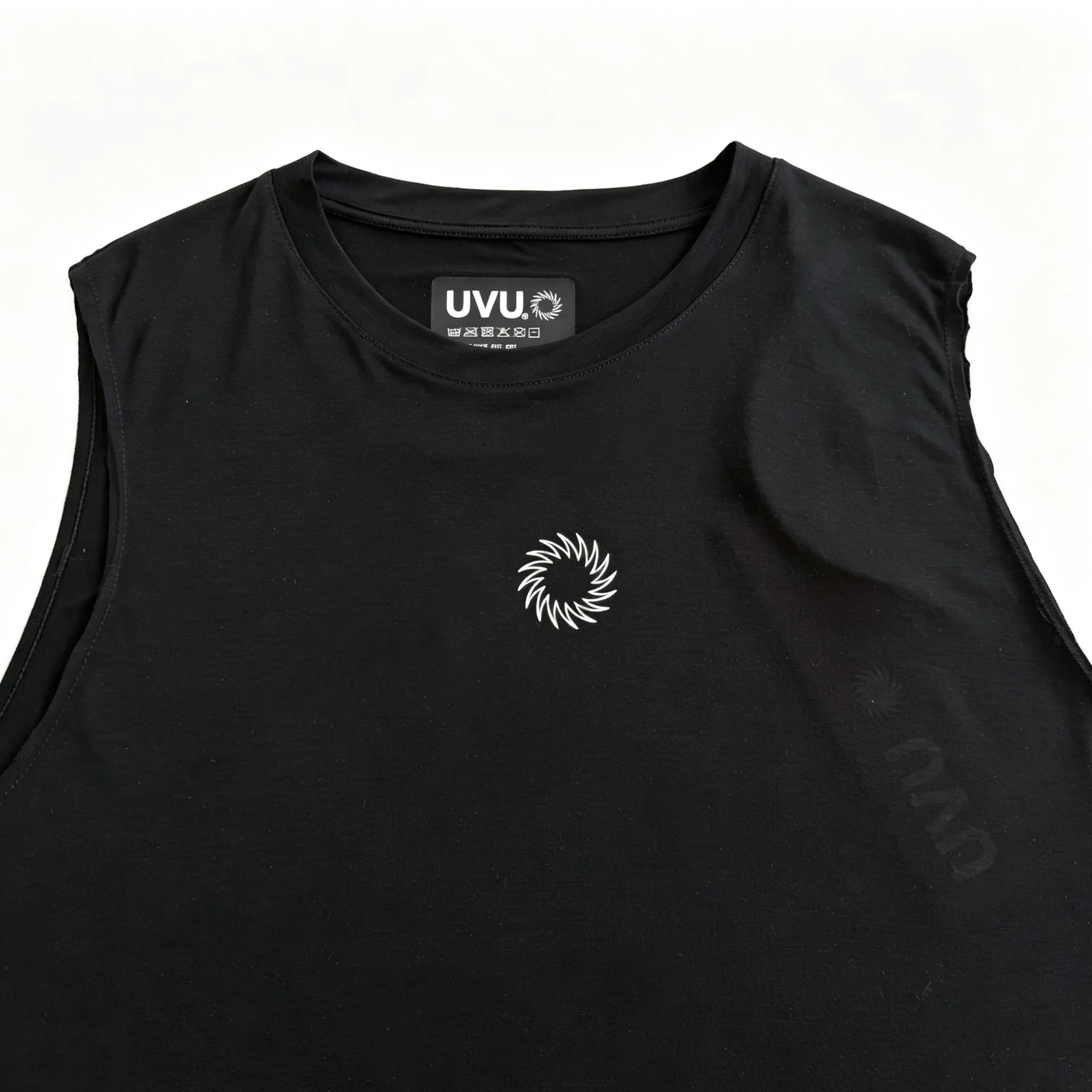 UVU Outdoor Pioneer Sawtooth Printing Machine Sports Running Hiking Quick Drying Breathable Vest