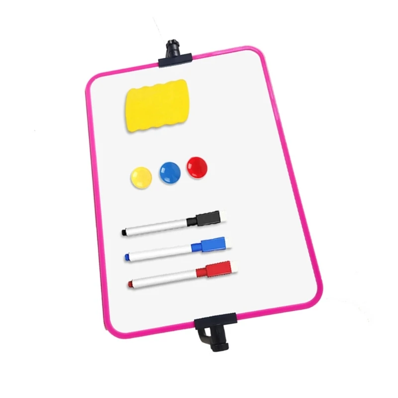 Een dubbelzijdig whiteboard met 4 magnetische witborden voor onderwijs en kantoorgebruik Y9RF