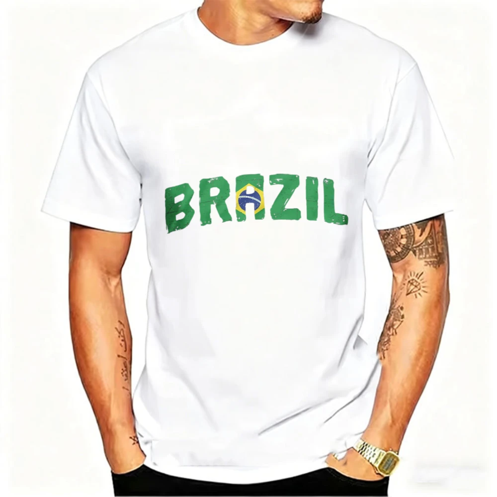Brazil Coat of Arms Flag T-Shirt: Brazilian Pride Tee
