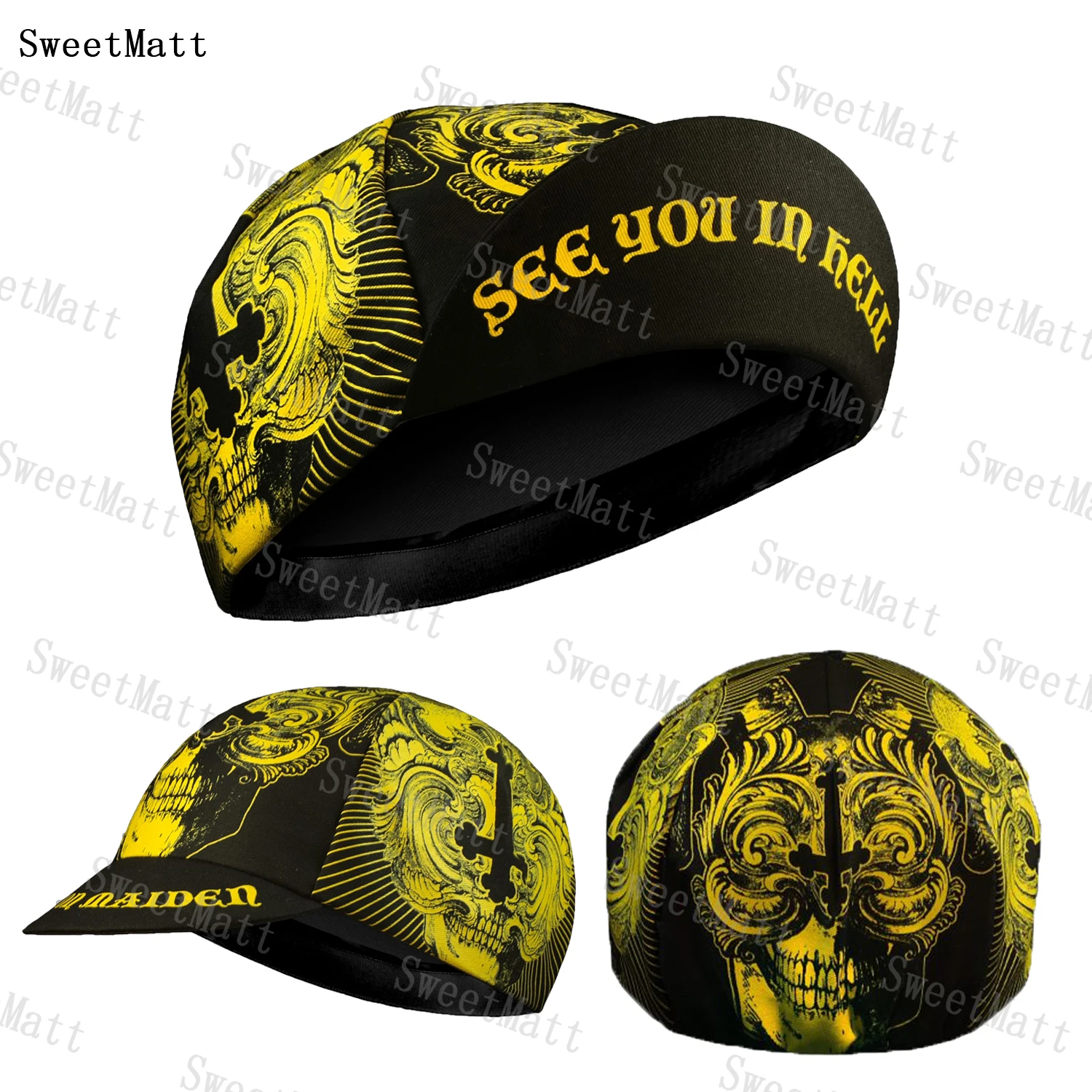 SweetMatt Classic Retro Cycling Cap Simple Colorful A Variety Of Styles To Choose From Unisex Size Quick Drying Bicycle Hat