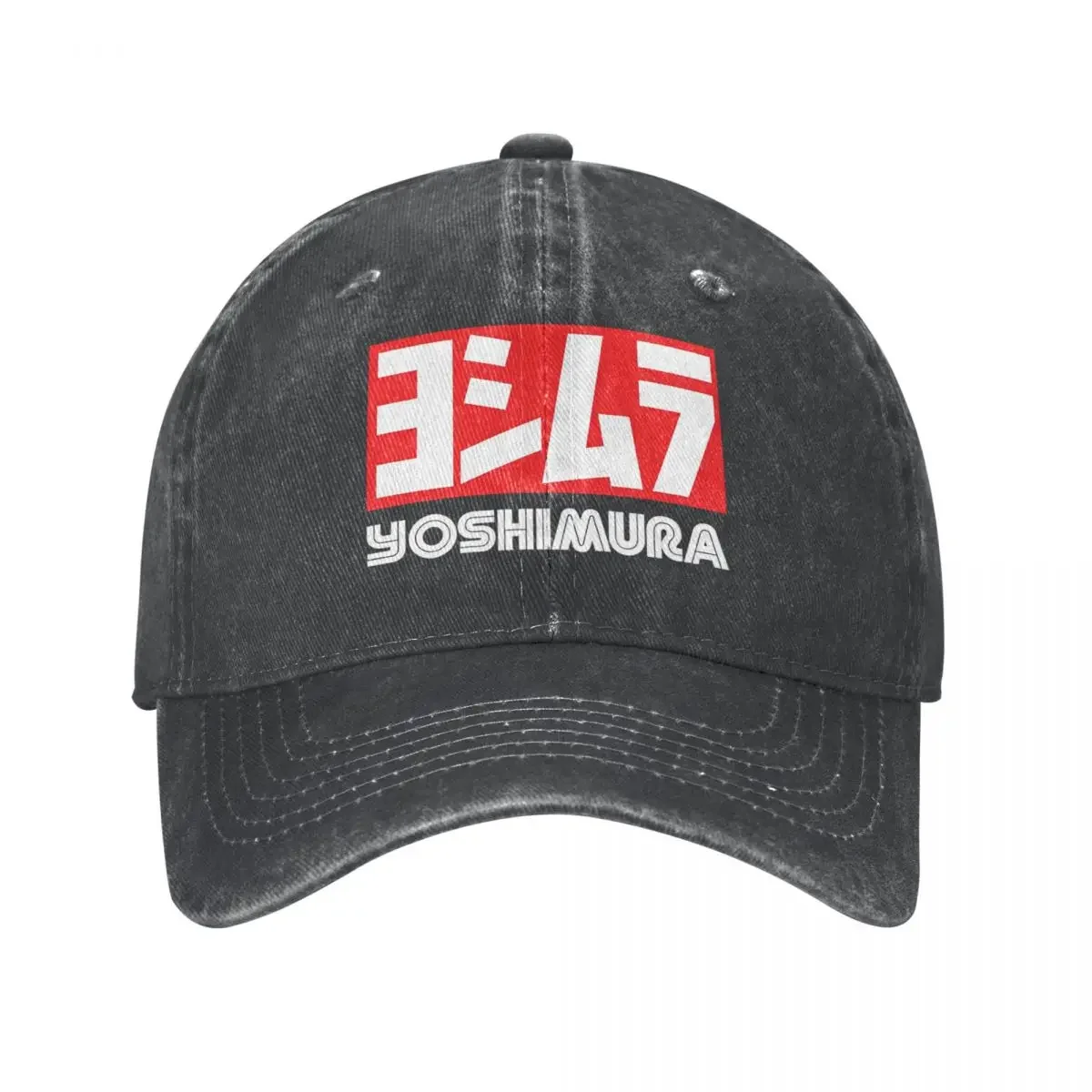 Japanese Motorcycle Race Biker Rider Unisex Style Baseball Cap Yoshimura Distressed Washed Caps Hat Summer Gift Snapback Cap