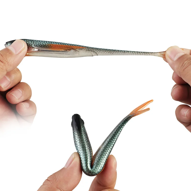 6-color fork tail fish bait road sub bait 12cm/9g simulation fish bait fishing bait sea fishing hook accessories tool outdoor