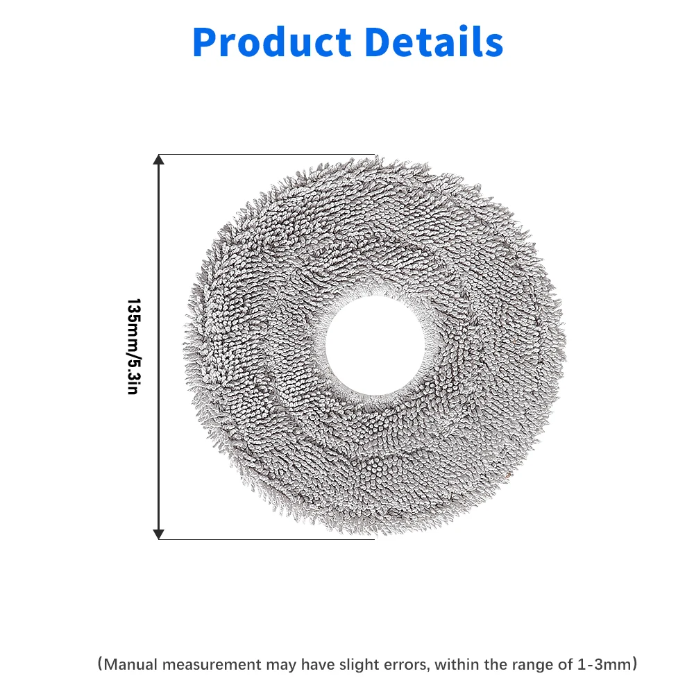 Für Xiaomi Robot Vacuum X20 Pro, X20 Max, M30, M40S, D102GL, D109GL D102 Roboter-Staubsauger Wischtücher Haupt- und Seitenbürste HEPA-Filter – Detail 20