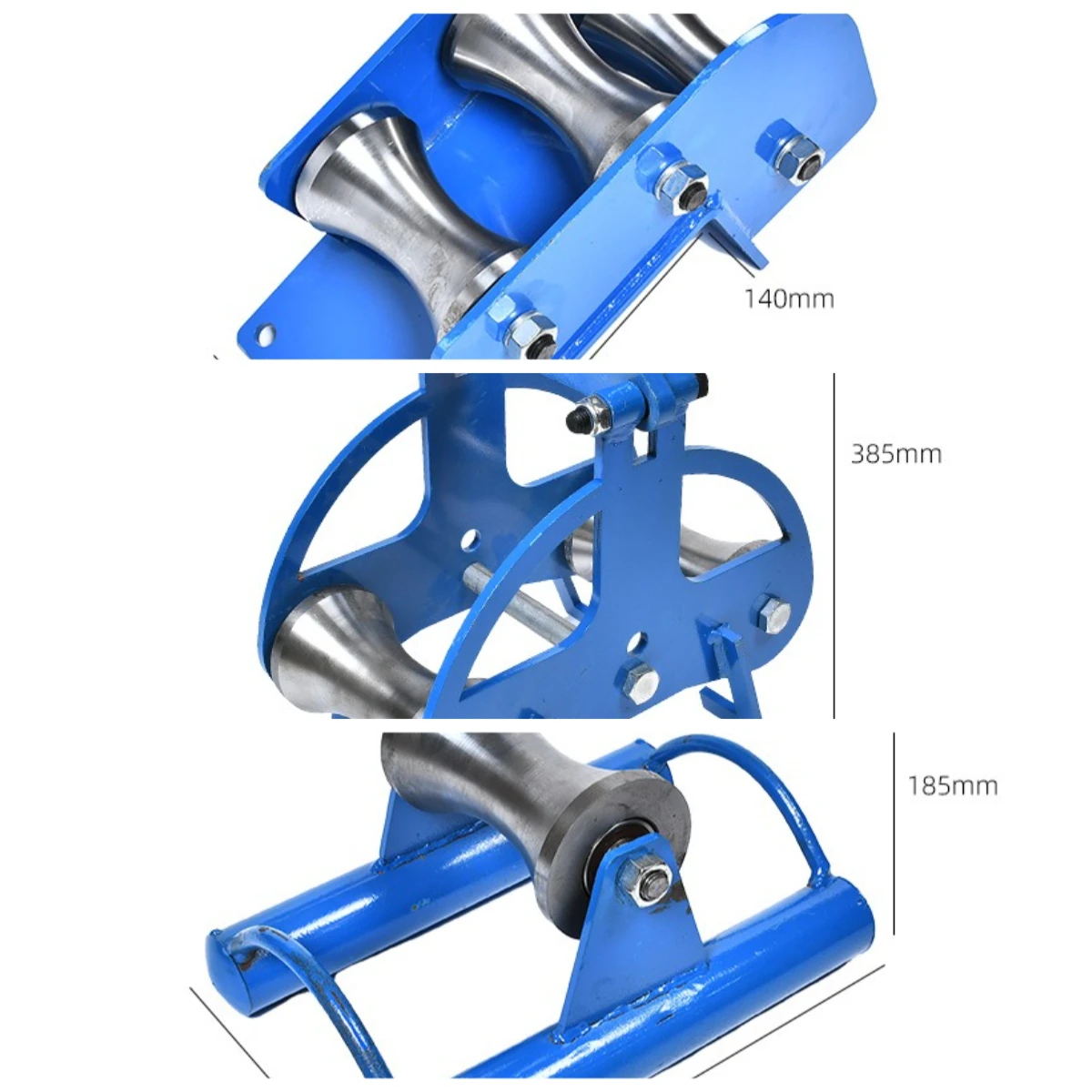 Cable Pay-off Wheel Universal Triple Pulley Stainless Steel High-altitude Lifting Construction Machinery Wellhead Thickening