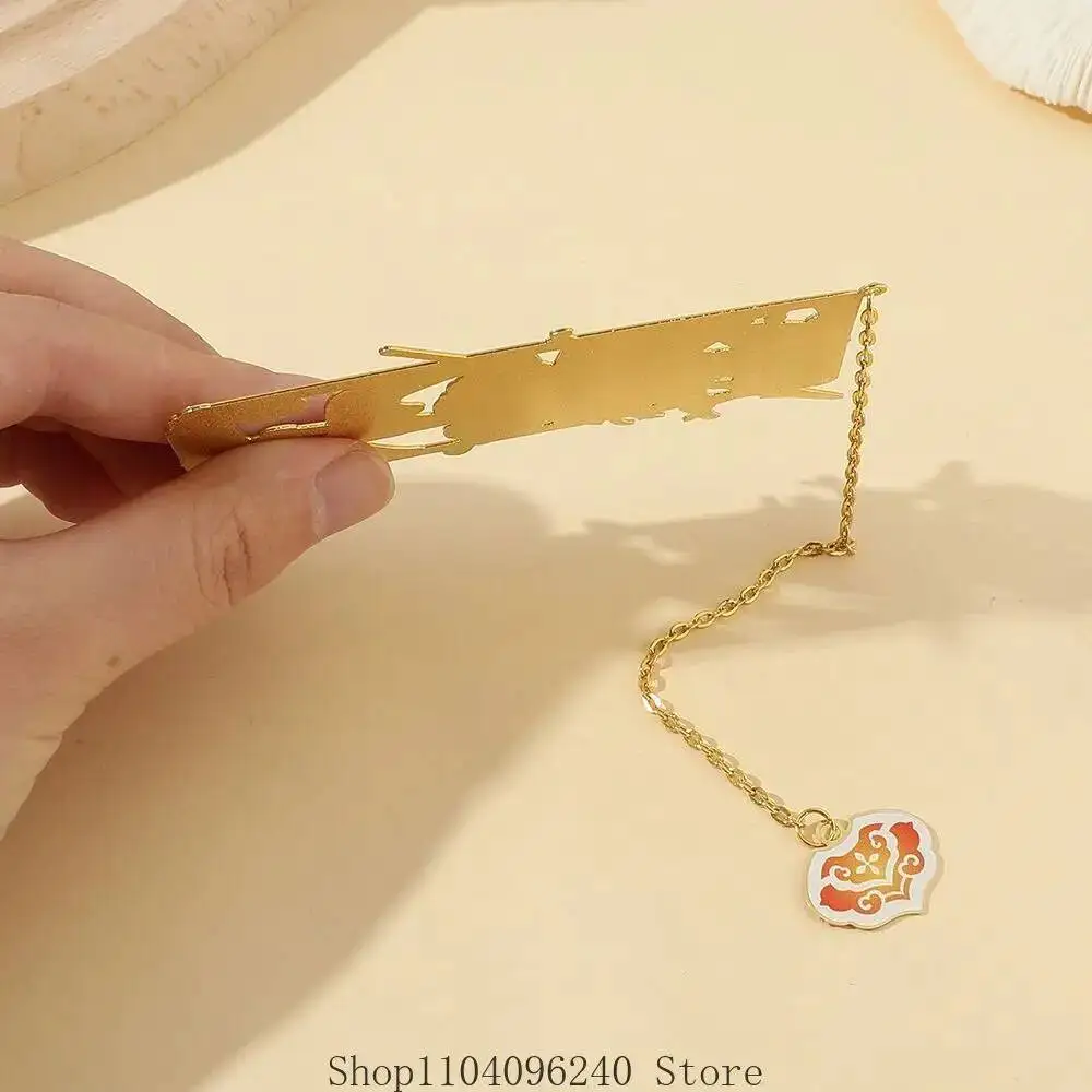 

Anime GAME Honkai: Star Rail Cerydra Cosplay Metal Bookmarks Anime Bookmark Reading Markers Fan Stationery