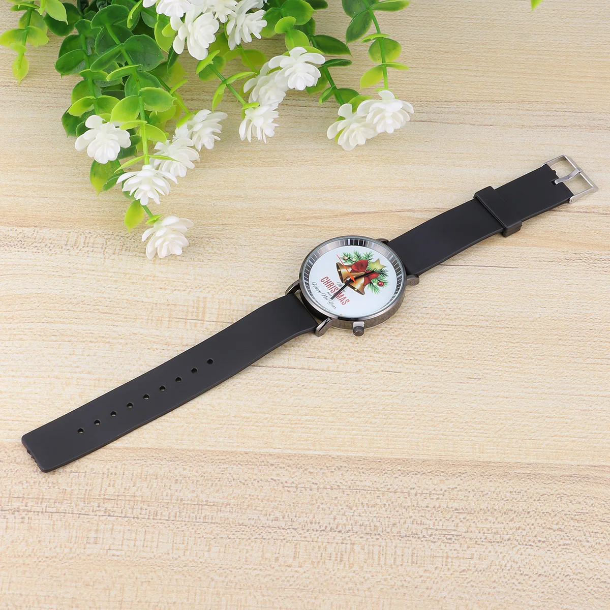 

Fashion Versatile Watch Leaf Letter Pattern Quartz Wristwatch For Men Students Boys Birthday Christmas Gift