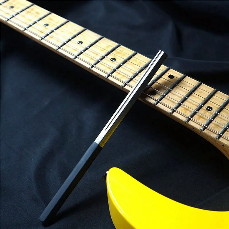 AEF5-Guitar Fret Crowning File Tool Dressing File With Narrow/Medium/Wide 3 Edges Guitar Repairing & Luthier Tools Durable