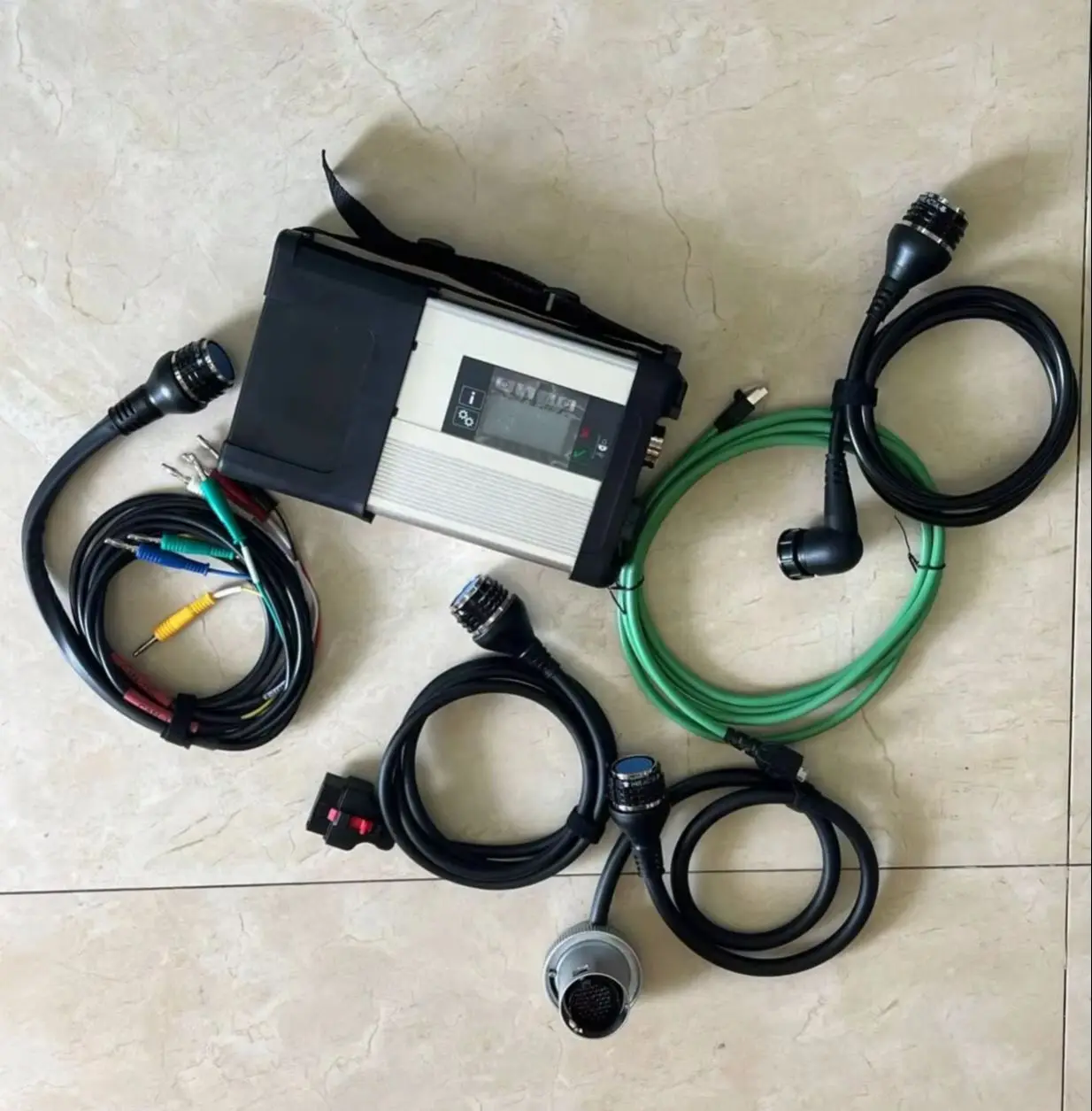MB STAR C5 SD Connect 5 Diagnostic Tool Update from C4 Automotive Scanner with 5 Cables