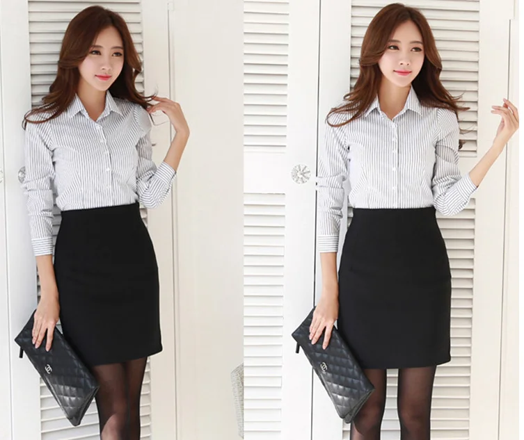 

Spring Summer High Waist A-Line Midi Skirt Profional Formal Workwear Faionable Step Skirt Bodycon ort Western Sle