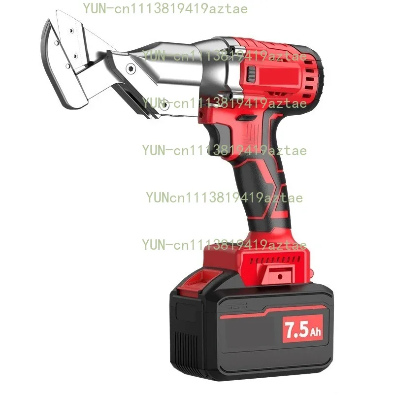 21V Brushless Cordless Metal Clipper 360° Rotating Head Rechargeable Electric Metal Cutting Tool