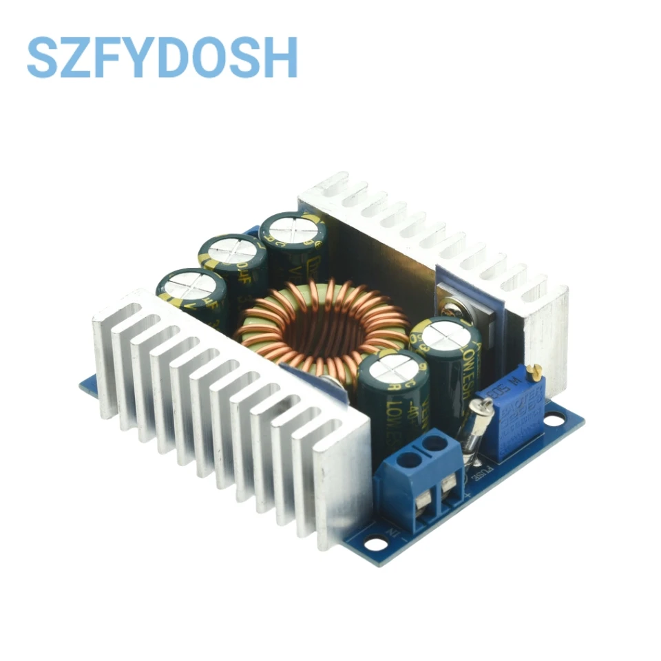DC-DC High Power Low Ripple 12A Adjustable Step-down Module 95% Efficient Car Power Module