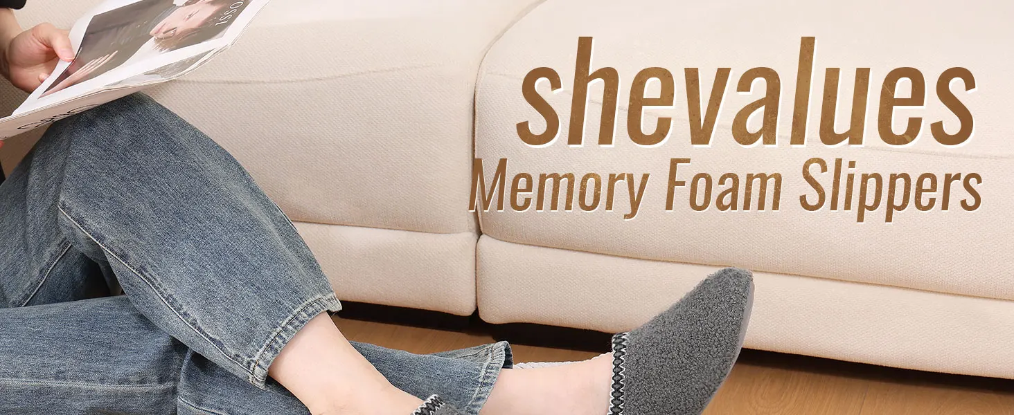 Comwarm Winter Damen Flauschige Lockige Fell-Hausschuhe Memory-Schaum Indoor Baumwoll-Pantoffeln mit Polar Fleece Weiche Sohle Warme Flache Hausschuhe – Detail 2