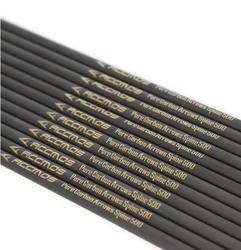 6/12/18pc ID4.2mm Pure Carbon Arrow Shaft Spine 250/300/350/400/500/600/700/800/900/1000/1100/1300/1500/1800 Carbon Tube