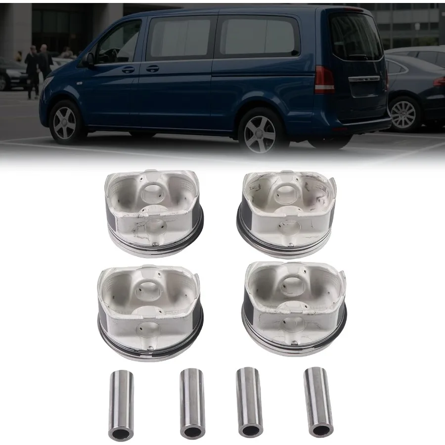 

4PC Pistons Rings Set Premium Replacement for 20072019 Sonata Kia Sorento with G4KE 2.4L Engine OE Part 234102G200 Kit HighPerf