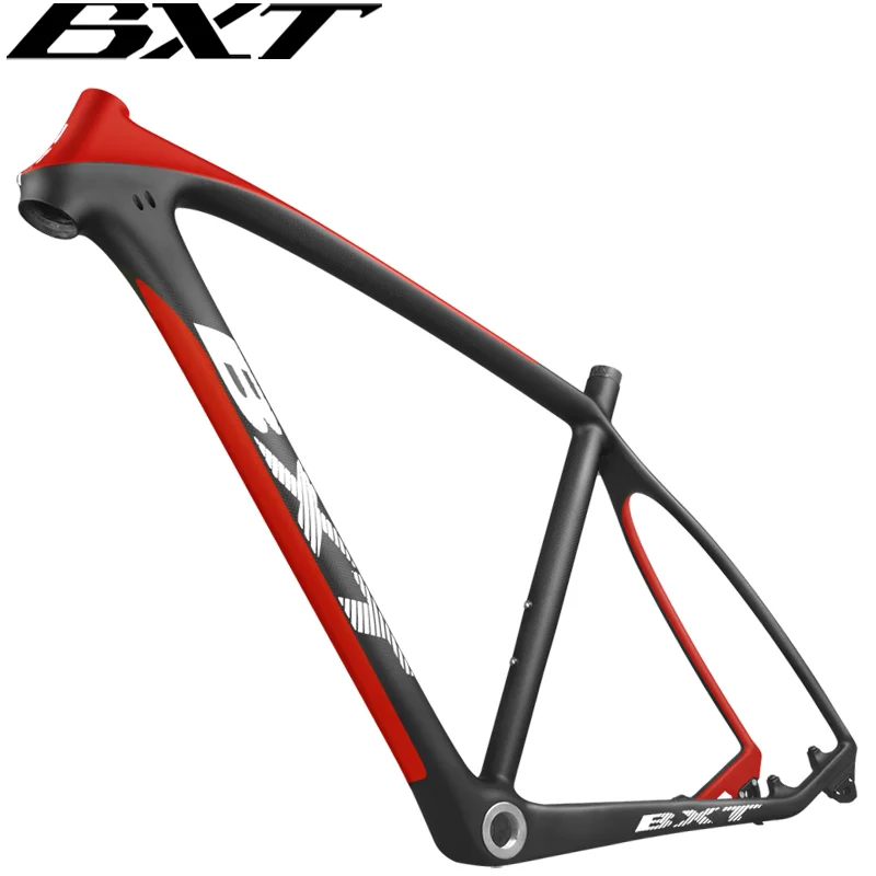 Full Carbon Mountain Bike Frame, Tapered Tube Bicycle Frame, 29 Inch Ultra-Light, 1-1/8 