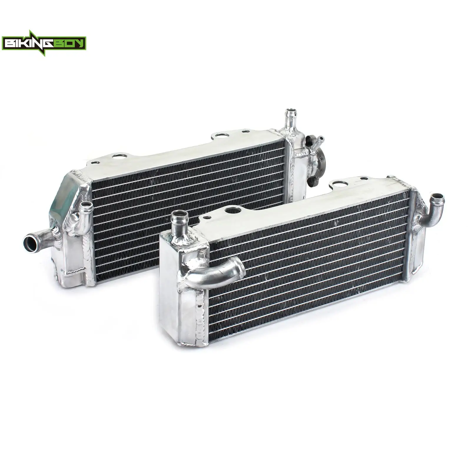 BIKINGBOY For RM125 96 97 98 99 00 01 02 03 04 05 06 07 08 RM250 89-92 91 2001-2008 RMX 250 89 90 Engine Cooling Radiator Cooler