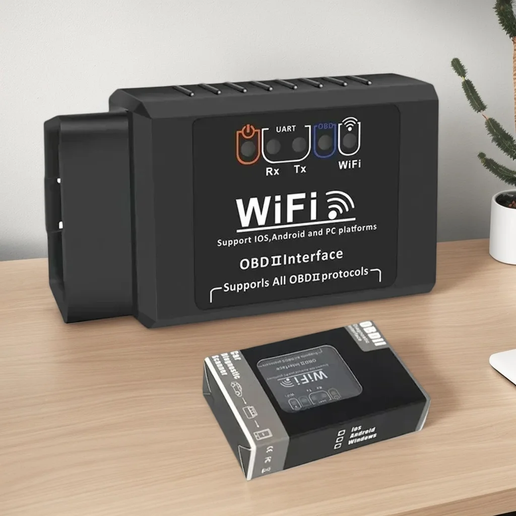 

Сканер OBD2 WIFI ELM327 V1.5 — диагностический инструмент iOS/Android для автоматического чтения кодов OBDII (ELM327 V1.5 Wi-Fi)