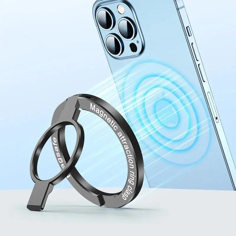 Ultra-thin Magnetic Ring Mobile Phone Holder Phone Stand Metal Magnetic Ring Buckle Mobile Phone Holder