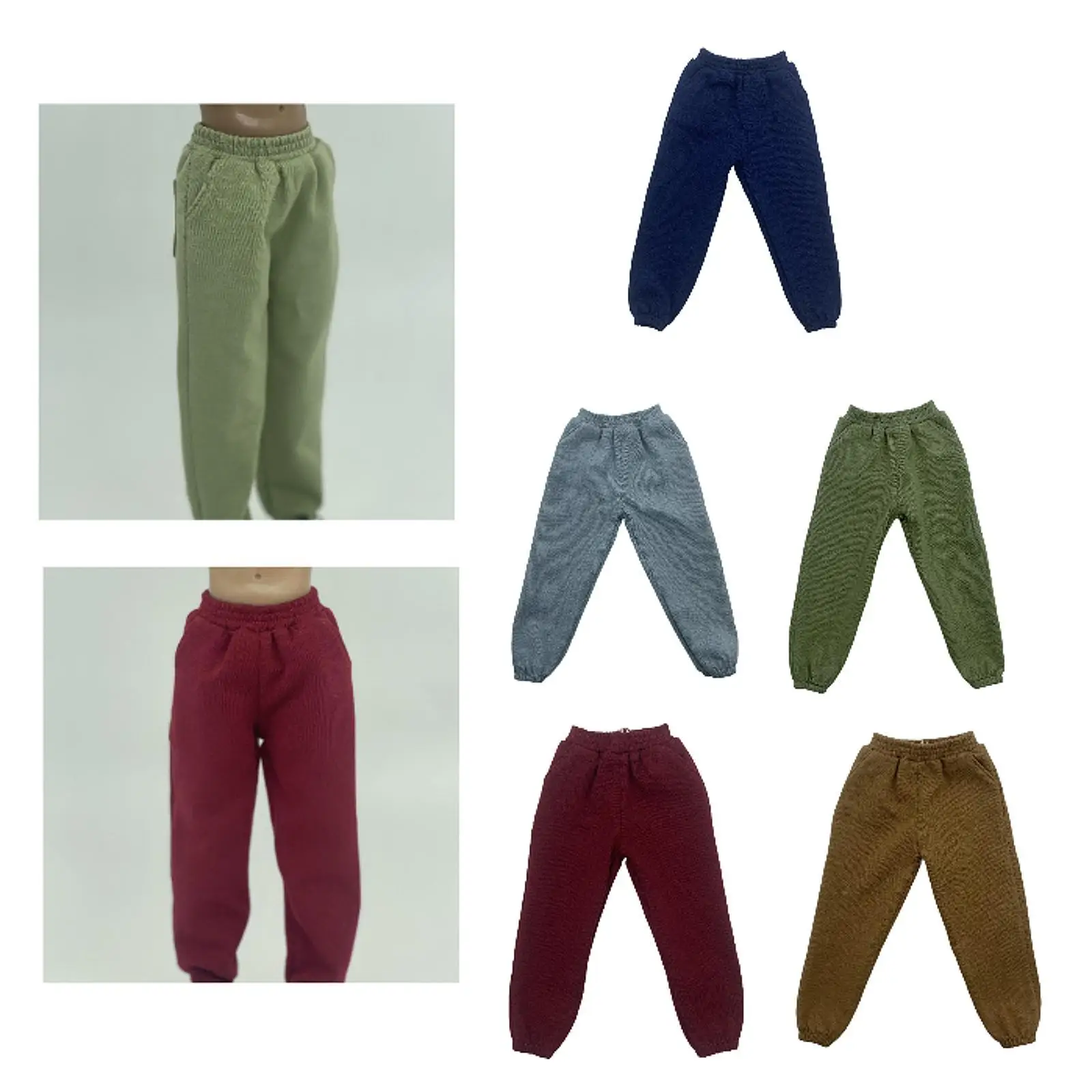 Pantalon de survêtement de poupée pour hommes de 12 pouces, modèle de poupée, 1/6