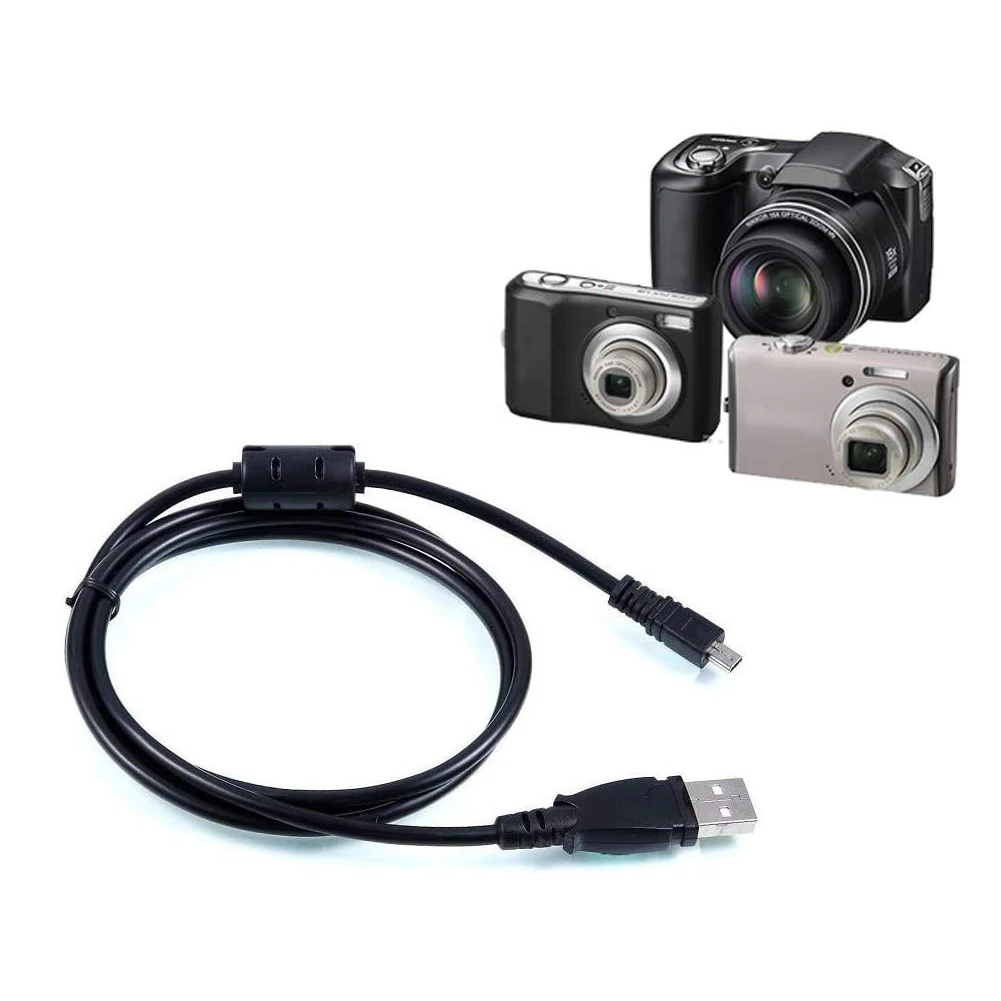 8PIN استبدال نيكون UC-E6 / E16 /-E17 كابل يو اس بي الحبل بطارية من الرصاص شاحن لنيكون Coolpix S سلسلة S3700 S6500 S3500 S6600