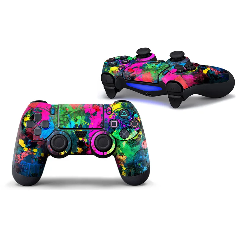 paint Skin Decal Vinyl Sticker Wrap FOR PS4 (PS4 SLIM/PRO) CONTROLLER TN-PS4QB-2234