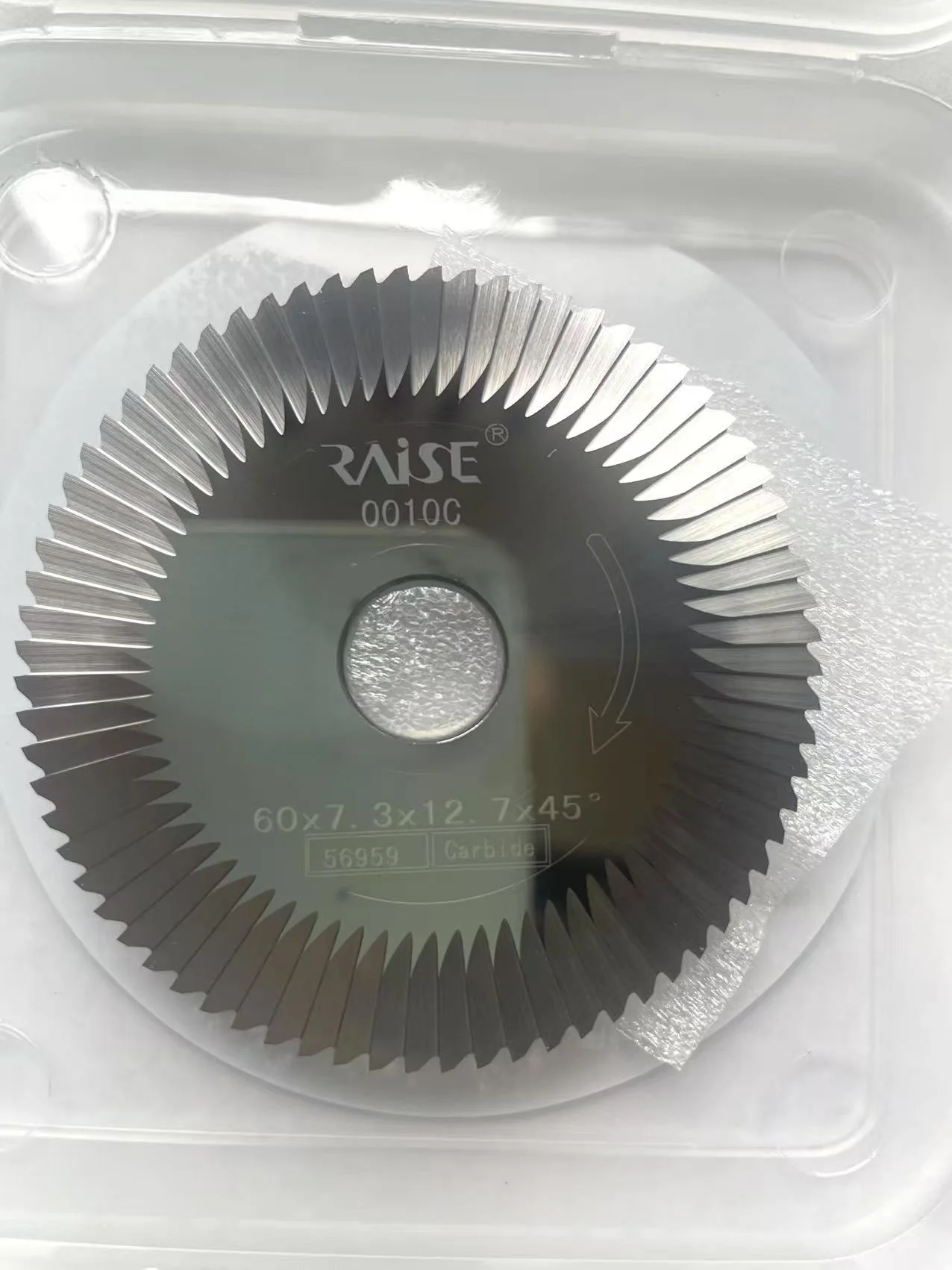 

carbide cutter 60x7.3x12.7 milling cutter 0010C for WENXING 233A 233B 233C 100B 283A 283B 217 100A key cutting machines