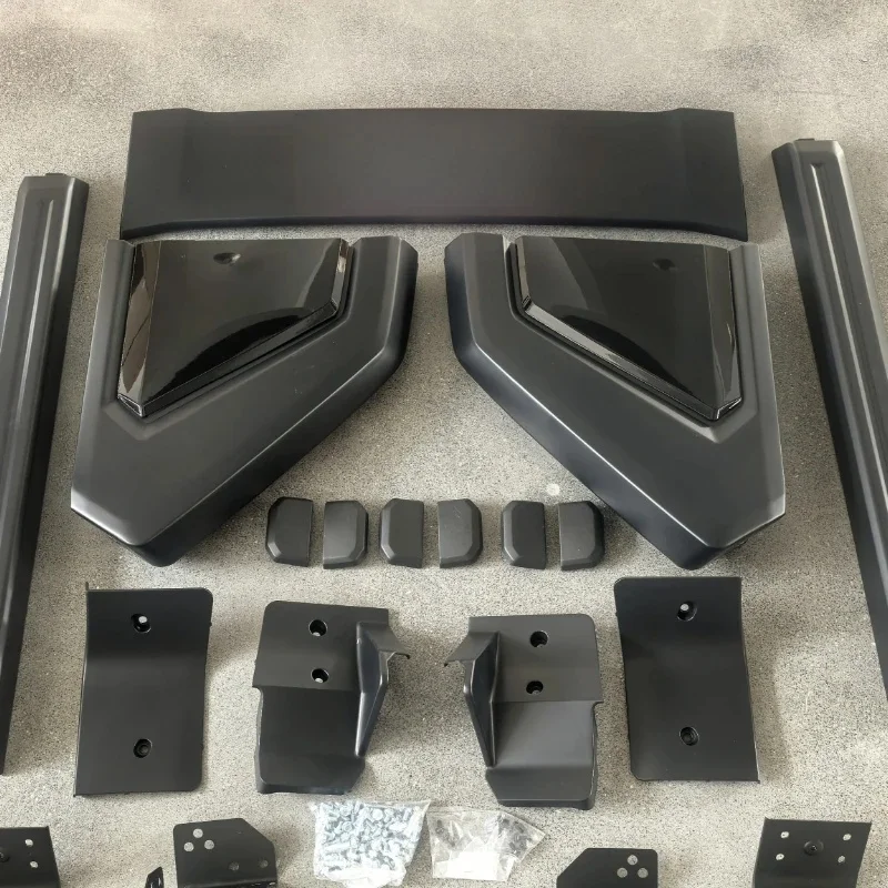 High Quality Bolt-On Roll Bar Roll Cage Pickup Truck Rear 4X4 Exterior Heavy  Steel Black Non-Slip Durle Guard