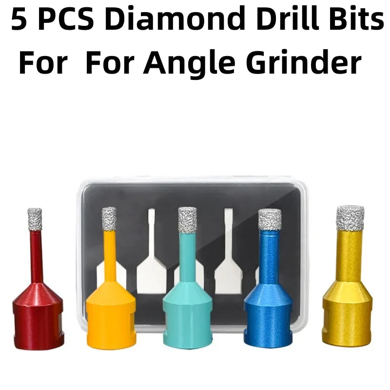 Punte diamantate a secco M14 6-12mm per piastrelle Porcellana Marmo Vetro Granito Foro Sega a tazza Accessori Taglio