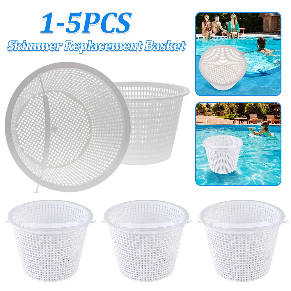 

1-5PCS Above Ground Pool Skimmer Basket Outdoor Hot Tub Skimmer Basket Plastic Skimmer Filter Basket Outdoor Hot Tubs Part