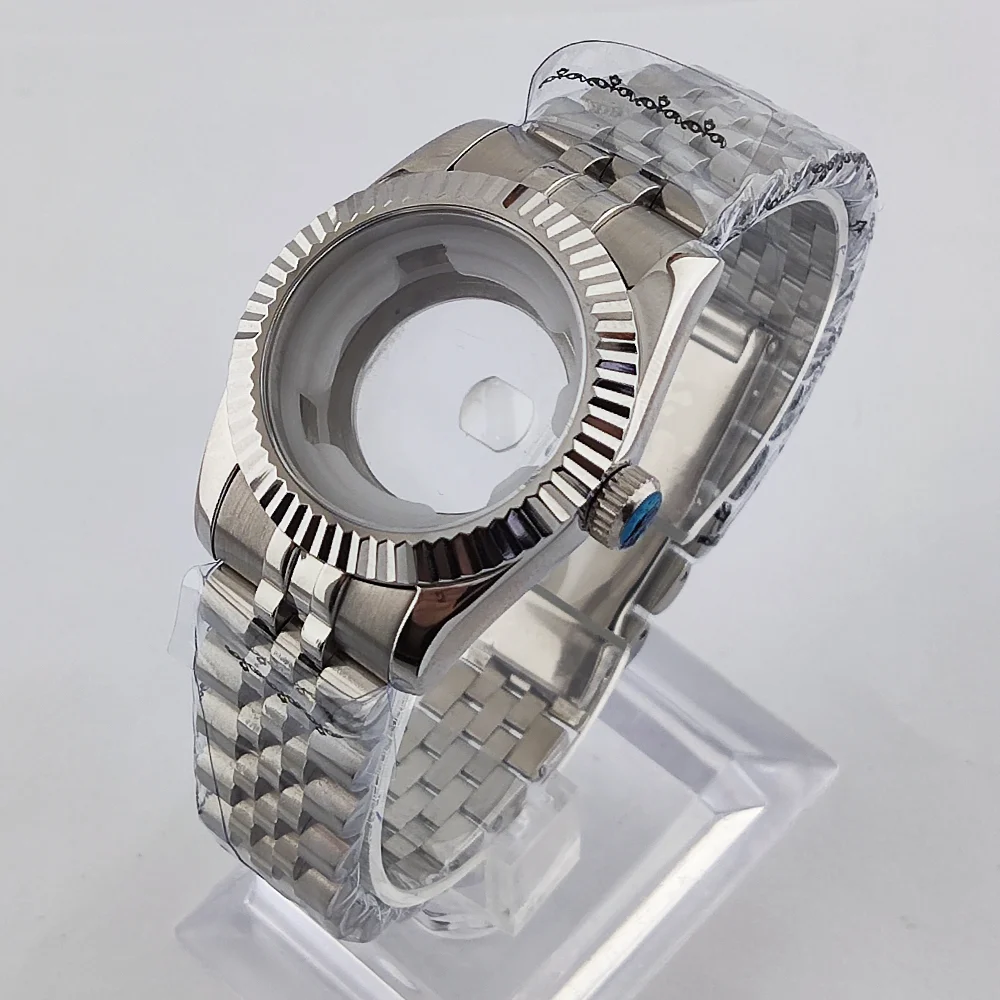 31mm case women's watch case NH05 case watch parts replacement accessories 904L stainless steel sapphire glass waterproof case