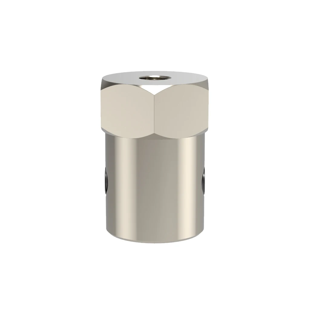D12L18 3-6mm Carbon Steel Hexagonal Coupling Couplings 12mm Tires Connector Adapter L 18mm DIY RC Car Shaft Coupler Parts