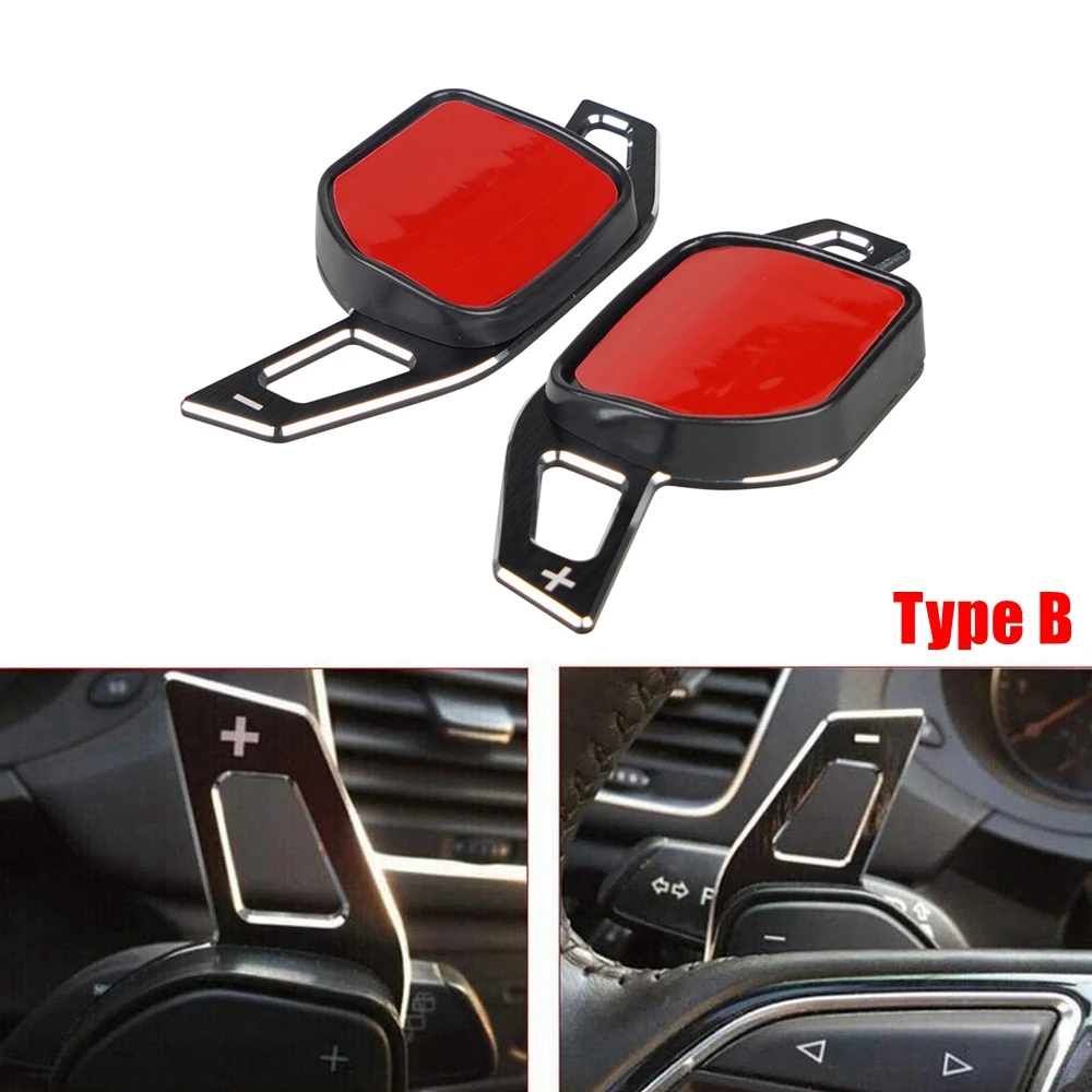 Car Steering Wheel Paddles Extension Paddle Shifter For Audi A1 A3 A5 A6 A7 A8 S3 S5 S6 S8 Q5 Q7 TT TTS R8 RS3