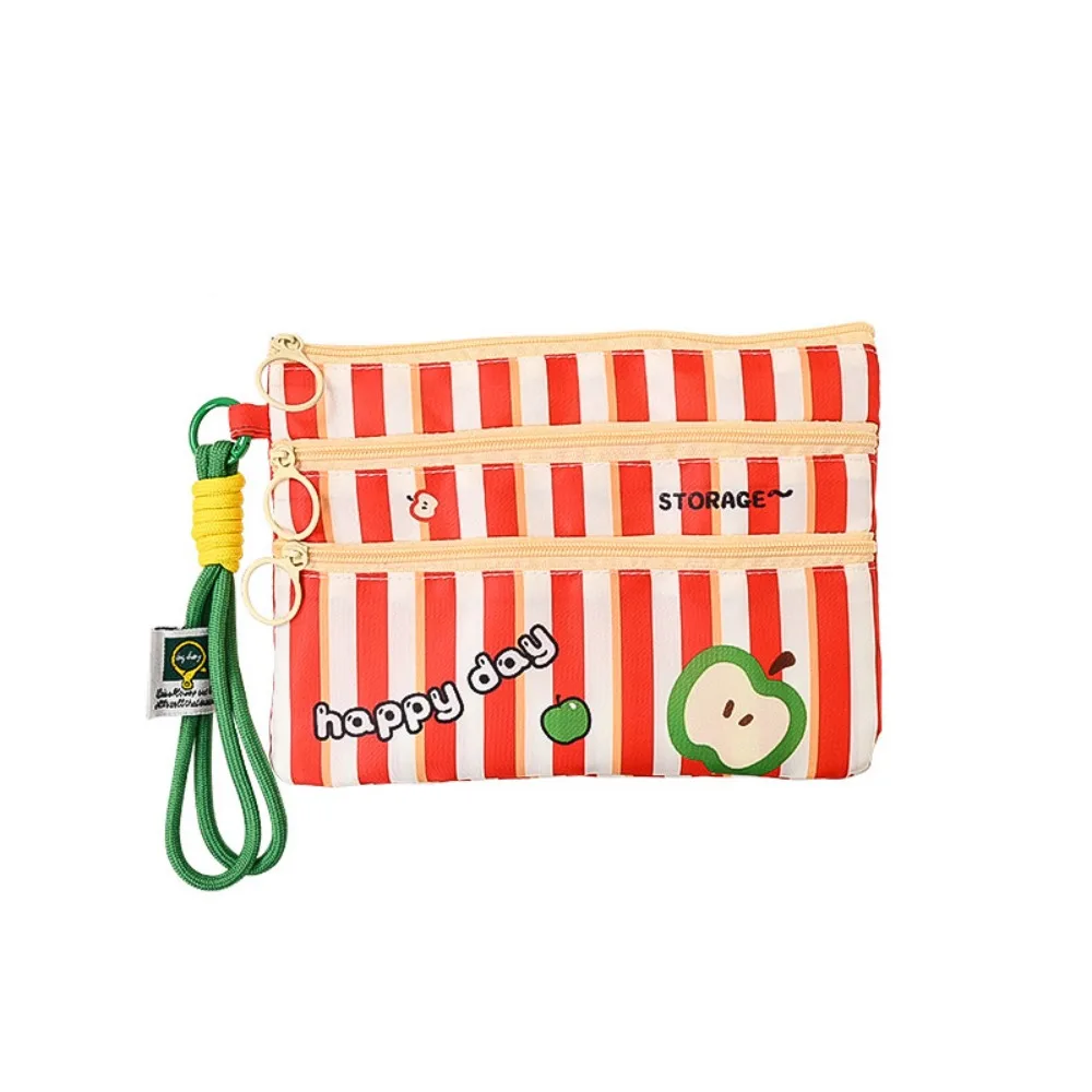 

Multiple Card Slots Passport Holder Wallet Blue Plaid 3 Layer Portable Passport Bag Cartoon Bear Travel Storage Passport Clip