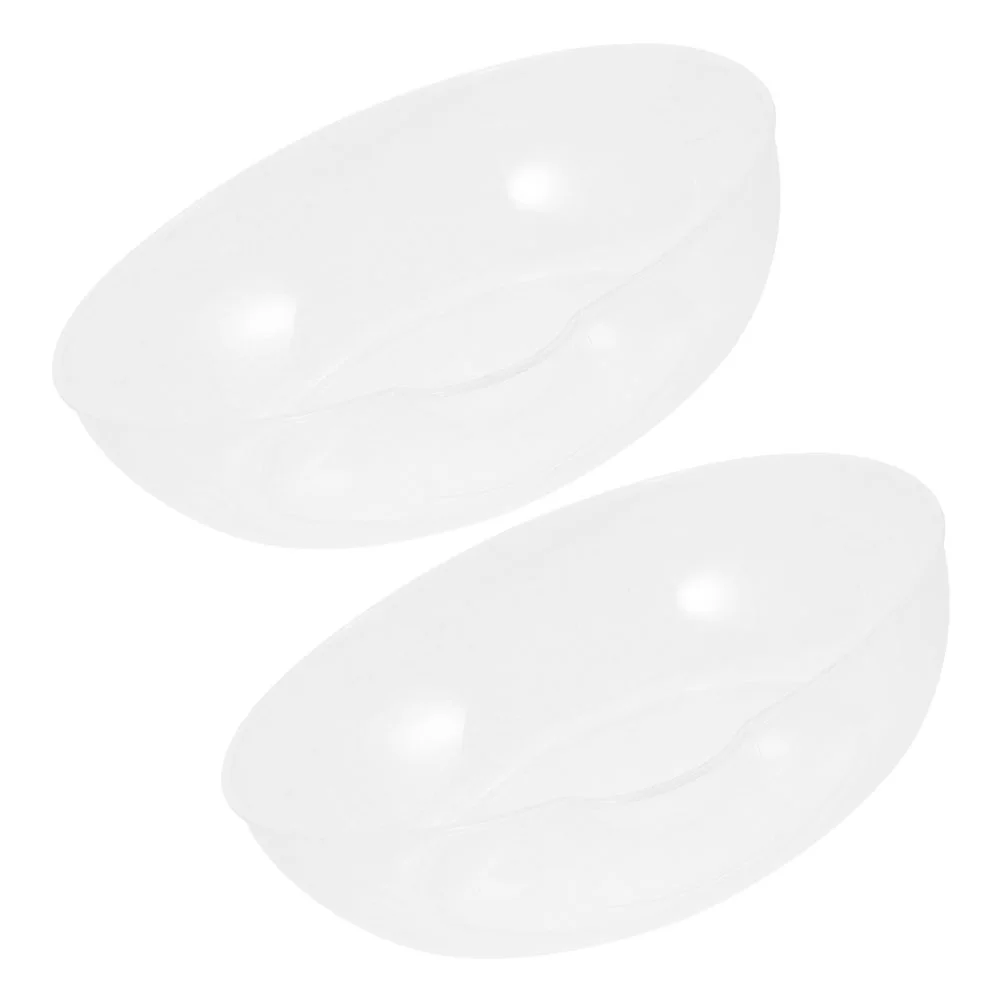 2 Pcs Kitchen Weighing Pan Scale Tray Food Household Weight Storage Electronic Dishes Salad