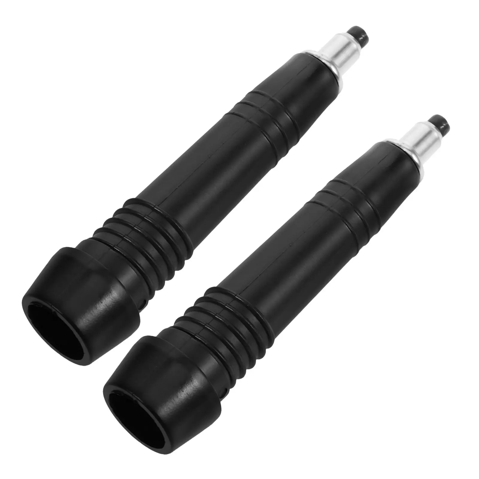 2Pcs Robust Steel Trekking Pole Tips Replacement Hiking Pole Feet Anti-Slip Metal Walking Stick Tips for Trekking Poles Camping