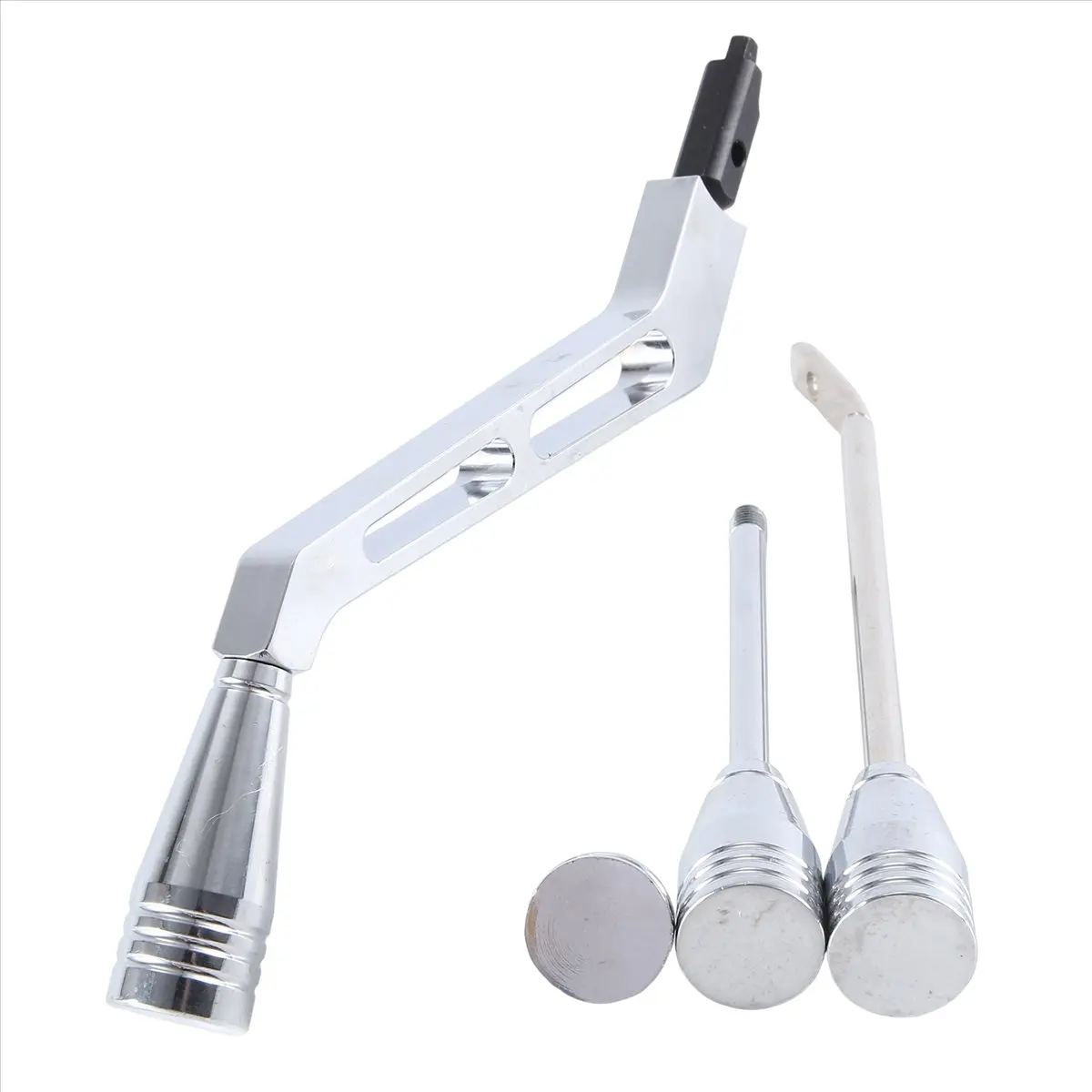 #19S Shifter Lever Hazard Tilt ,Shifter Lever Turn Signal Hazard Tilt for Chevy, Buick, Oldsmobile (Silver)