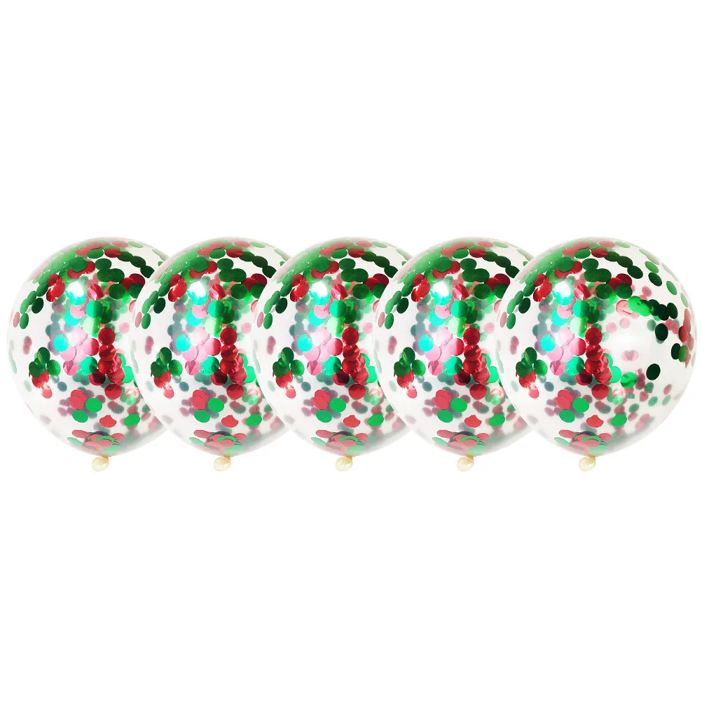 

15Pcs Christmas Decorative Balloons Vibrant Latex Balloons Party Supplies for Home Festival Xmas Party Decorations Photo Props