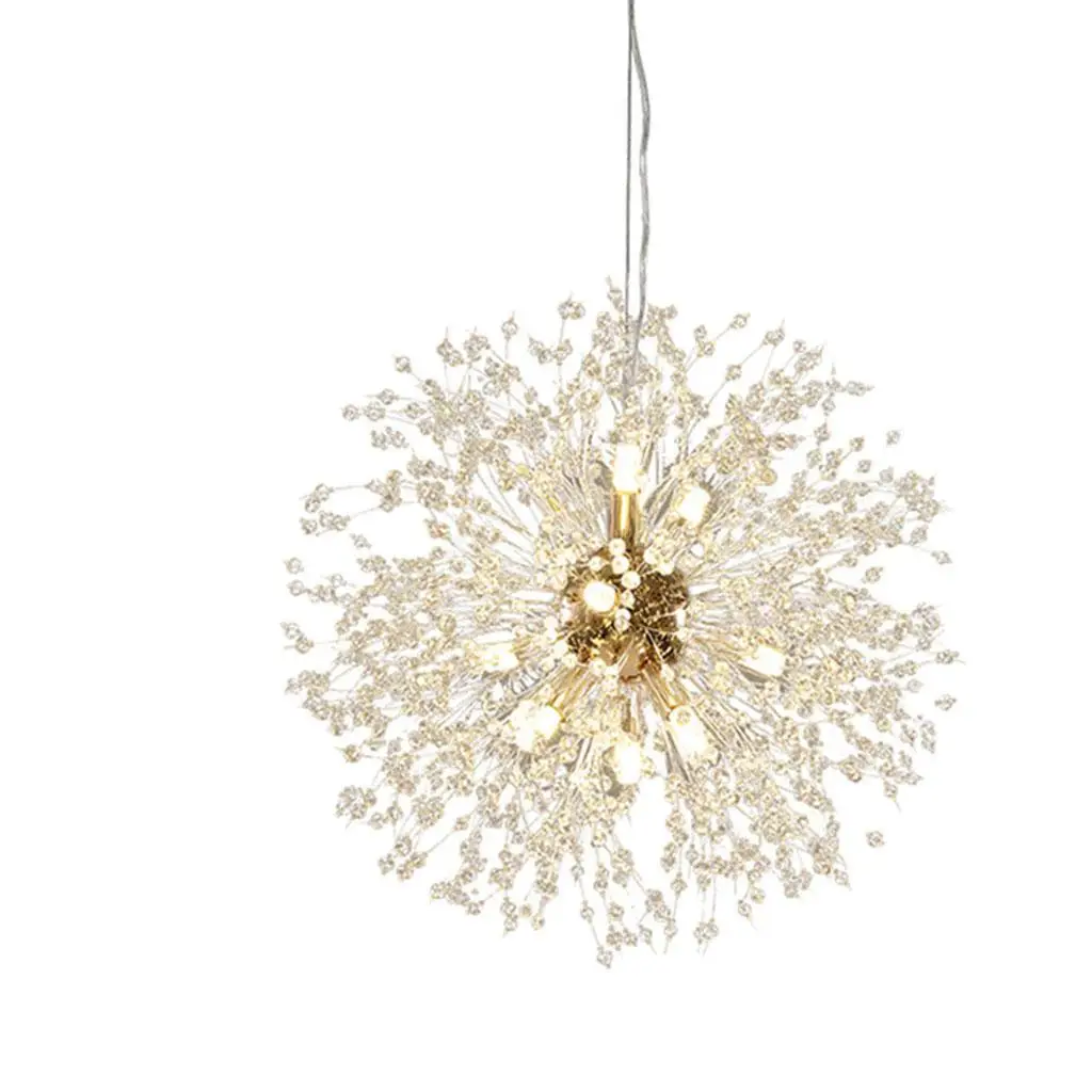 

Современная хрустальная люстра-фейерверк на 8 ламп для дома