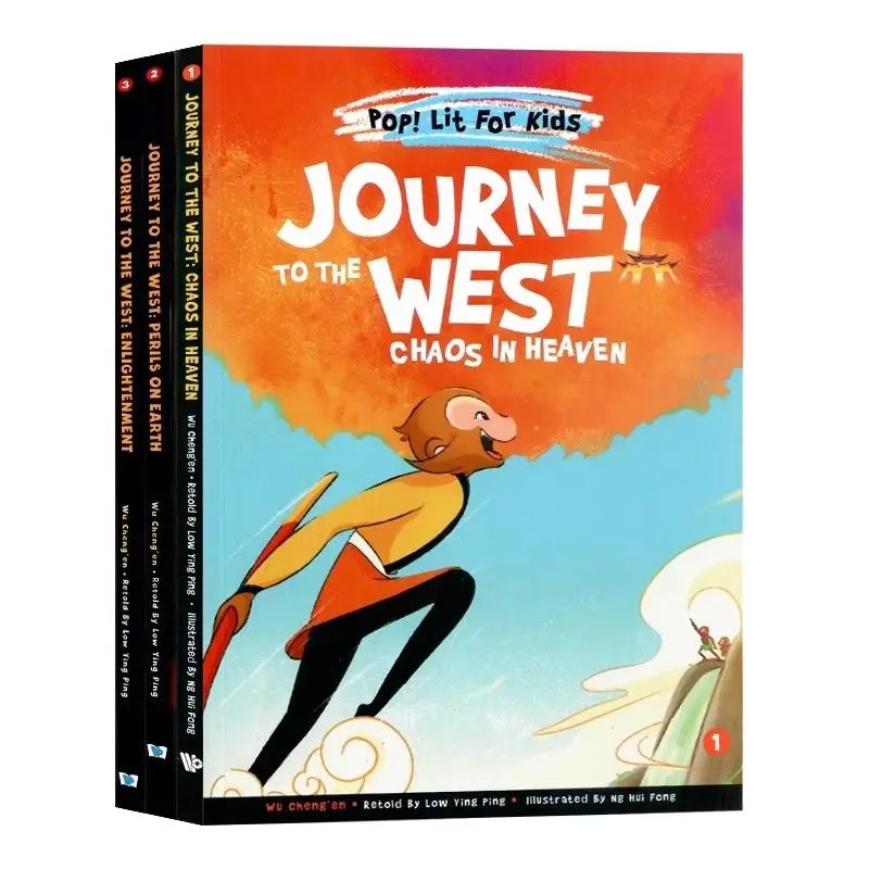 

Комплект из 3 книг на английском языке: «Путешествие на Запад» (полное издание), «Чэн'энь У», «Четыре великих классических романа Китая»