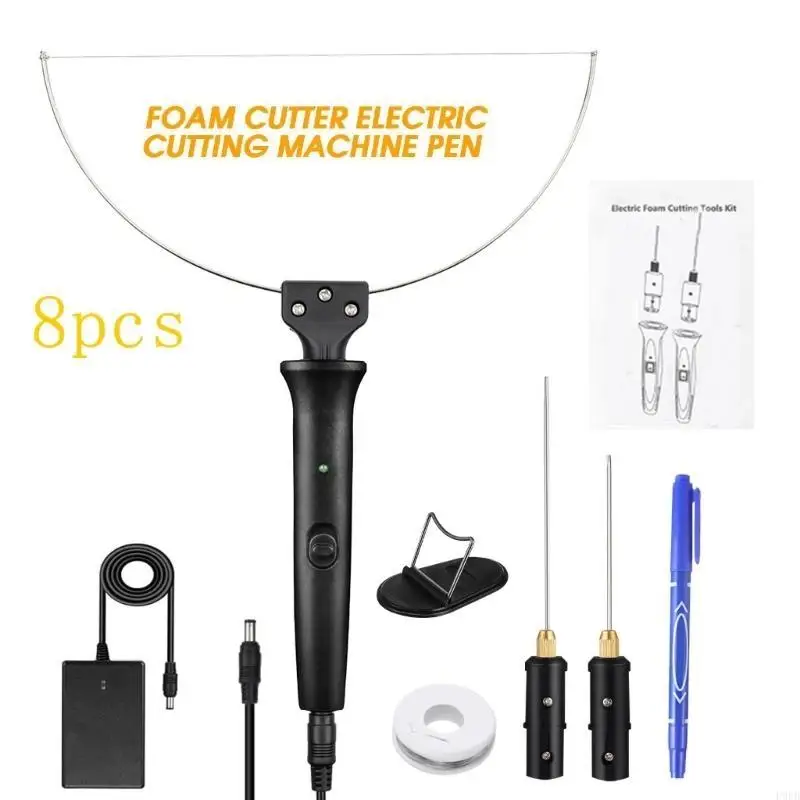 

1pc 18W 3 in 1 Electric Styrofoam Cutter Cutting Machine Styrofoam Cutting Pen Portable Foam Cutting Hot Heating Wire Tool