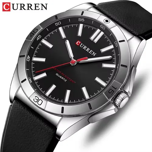 Imagen 2 del producto Reloj CURREN 8449 Original nuevo de moda para hombre, reloj de cuarzo resistente al agua con luz nocturna, reloj de lujo para hombre, reloj de ocio para hombre